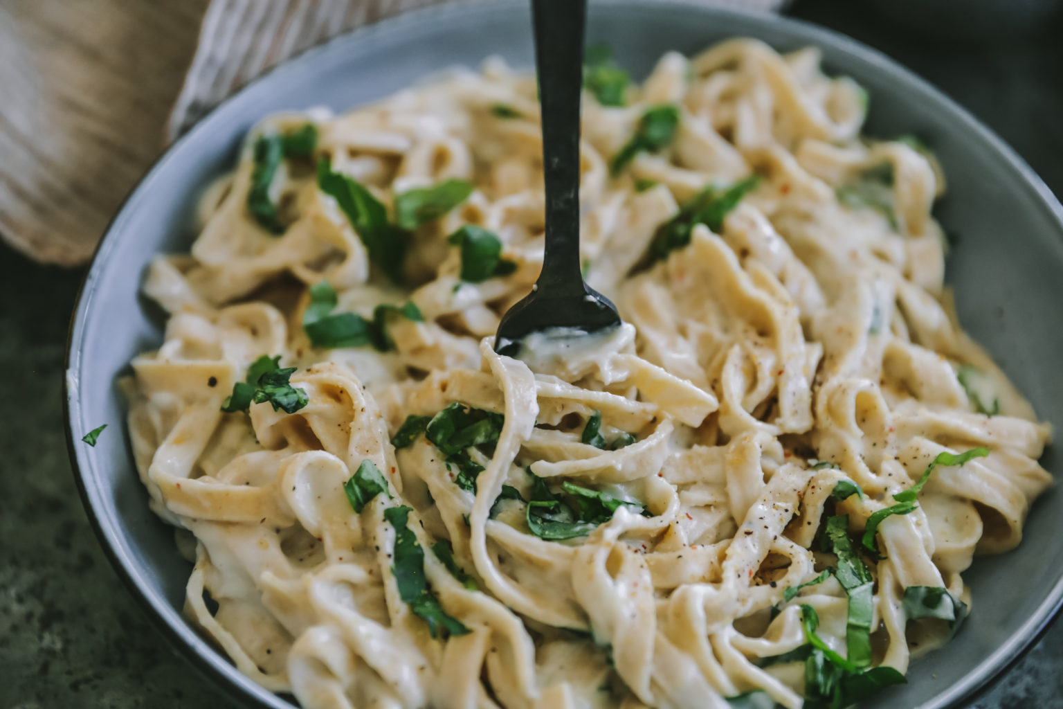 SKINNY PASTA ALFREDO Fitfocus